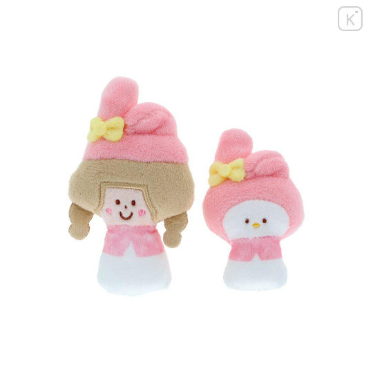 Japan Mizutama × Sanrio Plush Badge - My Melody - 2