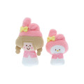 Japan Mizutama × Sanrio Plush Badge - My Melody - 2