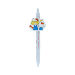Japan Mizutama × Sanrio Ballpoint Pen with Plate - Hello Kitty