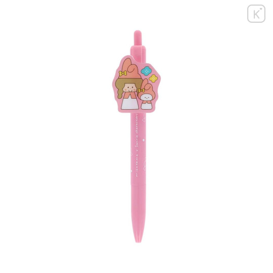Japan Mizutama × Sanrio Ballpoint Pen with Plate - My Melody - 1
