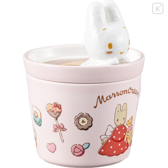Japan Sanrio Mascot Mug - Marron Cream : Cafe Latte Art - 3