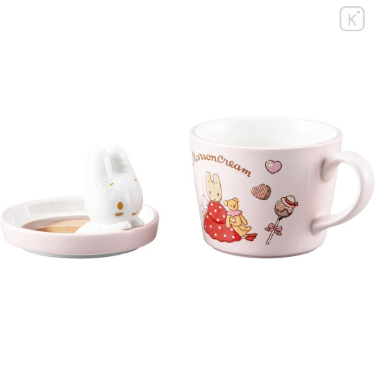 Japan Sanrio Mascot Mug - Marron Cream : Cafe Latte Art - 5