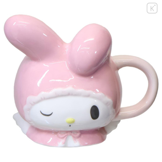 Japan Sanrio Mascot Mug - My Melody : White Angel - 1