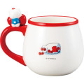 Japan Sanrio Mascot Mug - Hello Kitty : Ribbon - 2