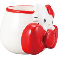 Japan Sanrio Edgy Mug - Hello Kitty : Ribbon - 2