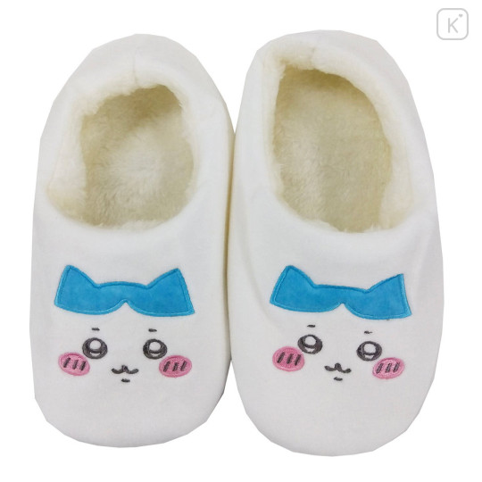 Japan Chiikawa Fluffy Room Shoes - Hachiware - 1