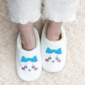 Japan Chiikawa Fluffy Room Shoes - Hachiware - 2