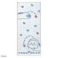Japan Chiikawa Face Towel - Chiikawa & Hachiware : Chocolate Blue - 1
