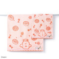 Japan Chiikawa Face Towel - Chiikawa & Usagi : Let's Eat Donuts Pink - 3