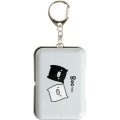 Japan San-X Original Mini Accessory Case Keychain - Monokuro Boo : Tin Can - 3