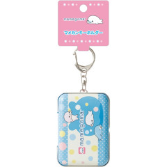 Japan San-X Original Mini Accessory Case Keychain - Mamegoma : Tin Can