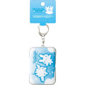 Japan San-X Original Mini Accessory Case Keychain - Twin Rabbit Angels : Tin Can - 1