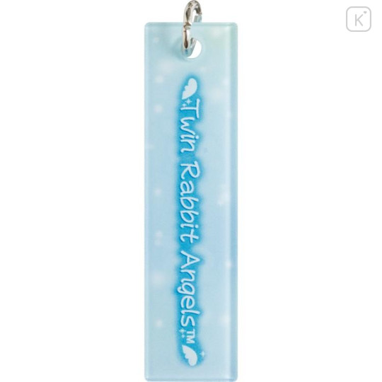 Japan San-X Original Mascot Strap - Twin Rabbit Angels : Universe San-X Town - 4