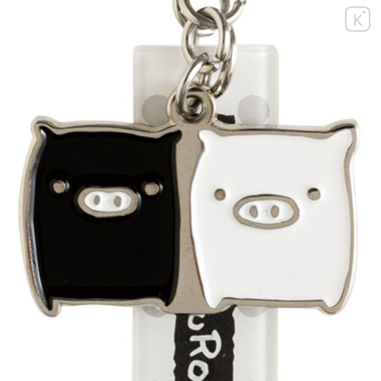 Japan San-X Original Mascot Strap - Monokuro Boo : Universe San-X Town - 2
