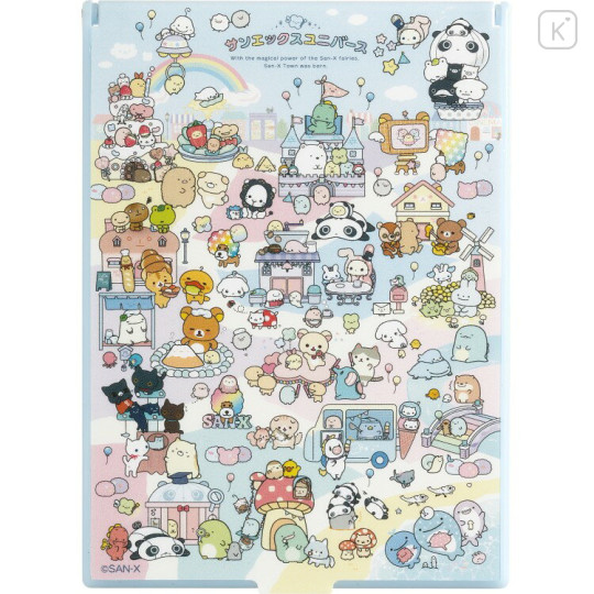 Japan San-X Folding Stand Mirror - Universe San-X Town Characters - 1