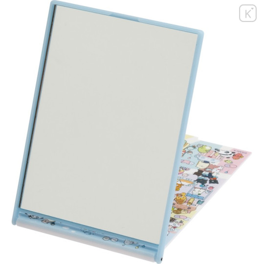 Japan San-X Original Folding Stand Mirror - Universe San-X Town Characters - 2