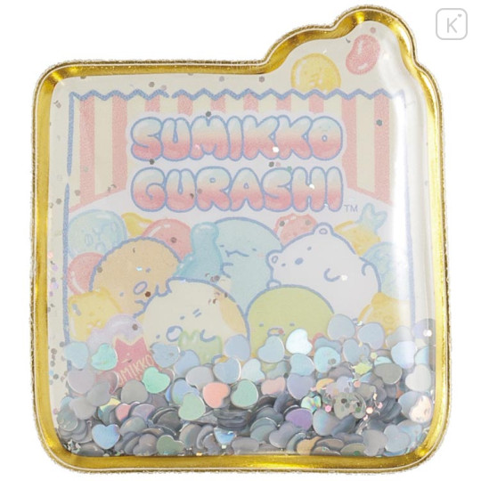 Japan San-X Sparkling Puffy Air Sticker - Sumikko Gurashi : Gummy Gummy Party - 2