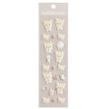 Japan San-X Original Puffy Sticker - Korilakkuma : Fluffy Flocked - 1