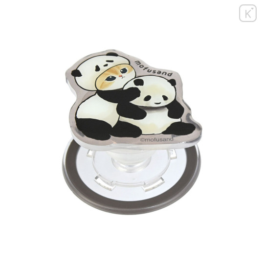 Japan Mofusand Pocopoco Smartphone Grip with MagSafe - Panda Nyan Cat - 1