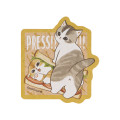 Japan Mofusand Smartphone Sticker - Mofumofu Bakery Cat Press Bread - 1
