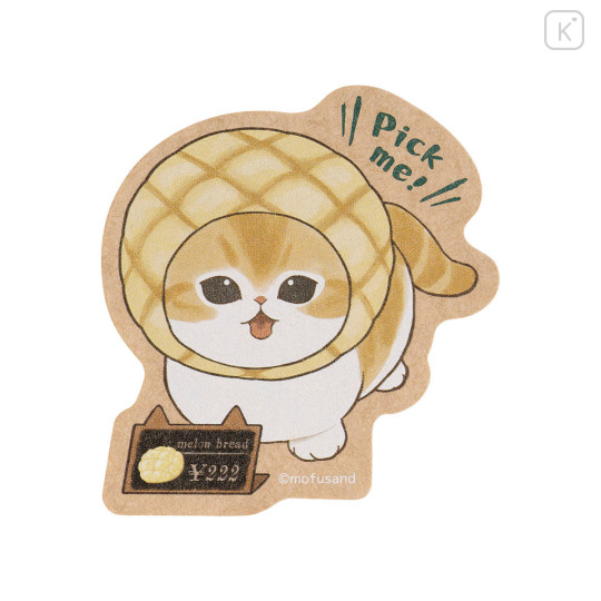 Japan Mofusand Smartphone Sticker - Mofumofu Bakery Cat Pick Me Melon Bread - 1