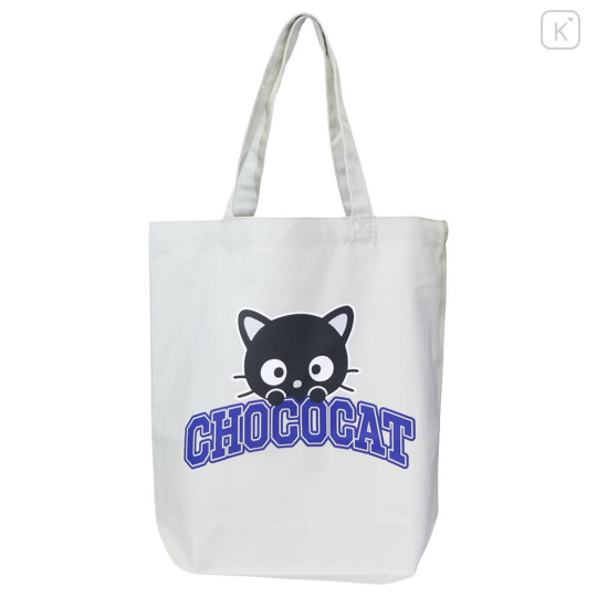 Japan Sanrio Tote Bag - Chococat : College Light Gray - 1