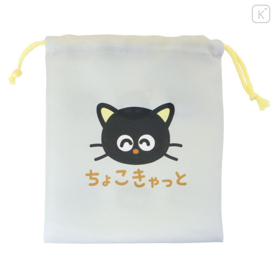 Japan Sanrio Drawstring Bag - Chococat - 1