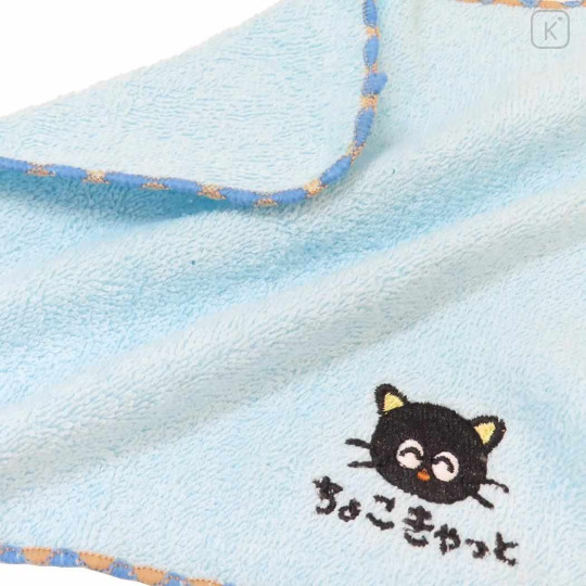 Japan Sanrio Embroidered Handkerchief Towel - Chococat - 2