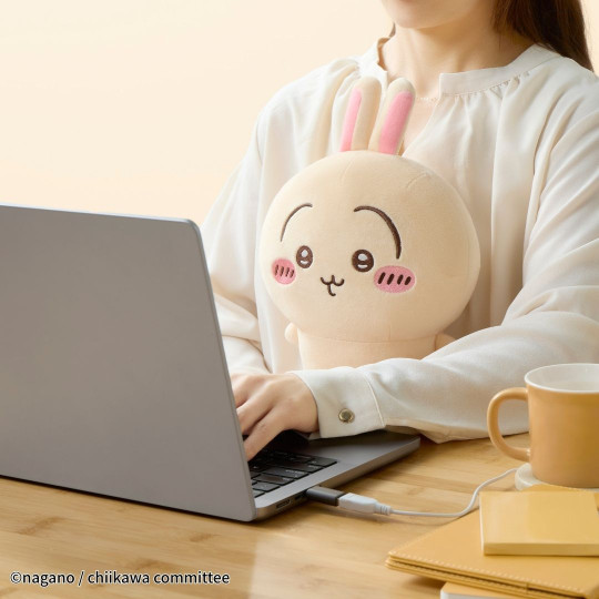 Japan Chiikawa Plush USB Warmer - Usagi - 5