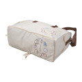 Japan Chiikawa Foldable Boston Bag (L) - Beige Circle - 6
