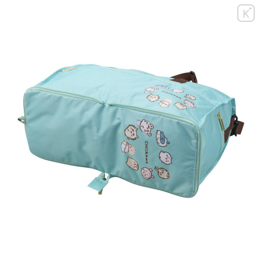 Japan Chiikawa Foldable Boston Bag (L) - Mint Circle - 6