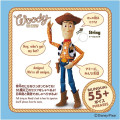 Japan Disney Real Size Talking Figure - Woody - 3