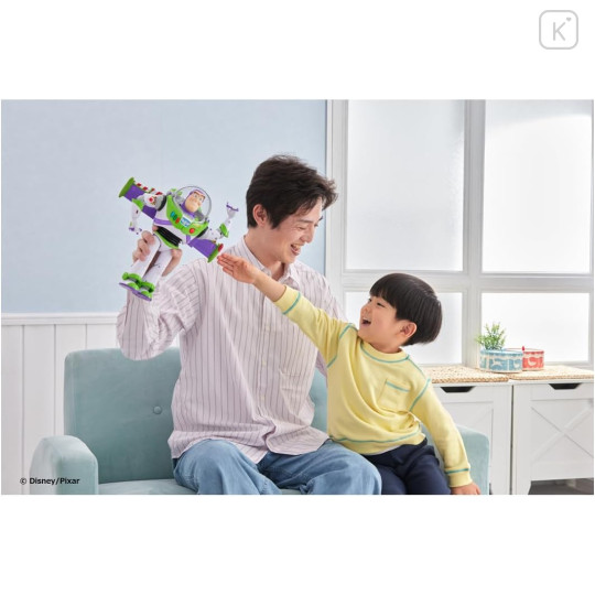 Japan Disney Real Size Talking Figure - Buzz Lightyear - 7