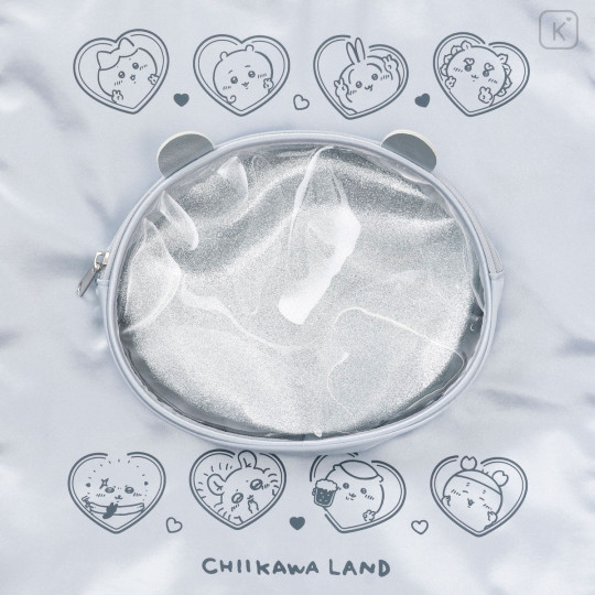 Japan Chiikawa Tote Bag - Chiikawa Land : Go! Ikebukuro! Silver - 3