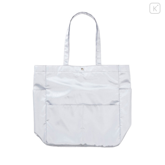 Japan Chiikawa Tote Bag - Chiikawa Land : Go! Ikebukuro! Silver - 5