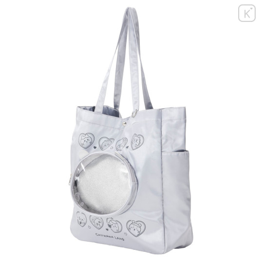 Japan Chiikawa Tote Bag - Chiikawa Land : Go! Ikebukuro! Silver - 7