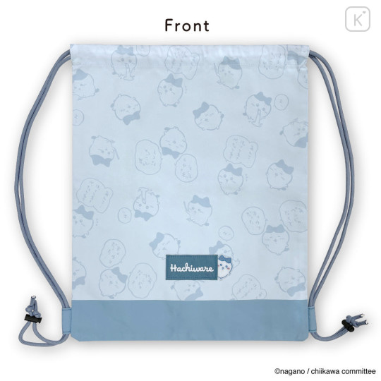 Japan Chiikawa Drawstring Knapsack - Hachiware - 5