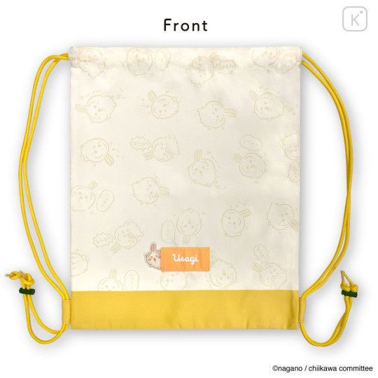 Japan Chiikawa Drawstring Knapsack - Usagi - 5