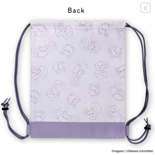 Japan Chiikawa Drawstring Knapsack - Momonga - 6