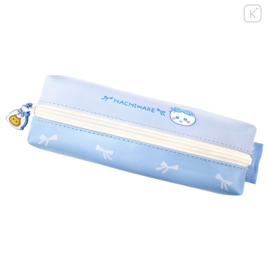 Japan Chiikawa 2 Pockets Pen Case - Hachiware - 1