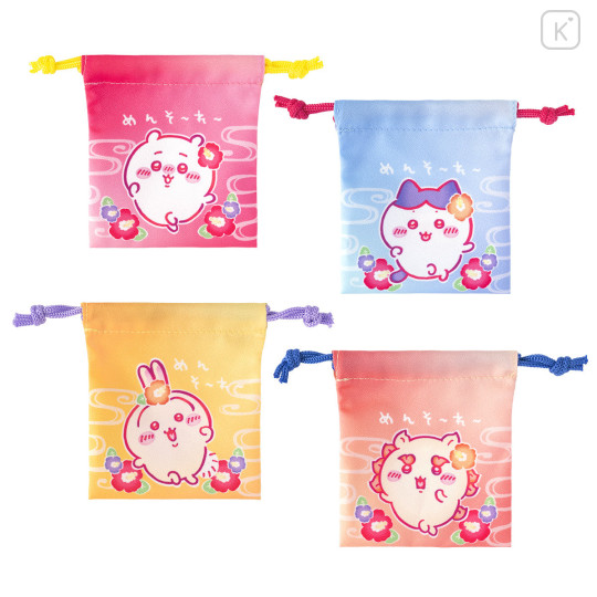 Japan Chiikawa Mini Drawstring Bag Set - Chiikawa : Shisa Souvenir Shop - 1