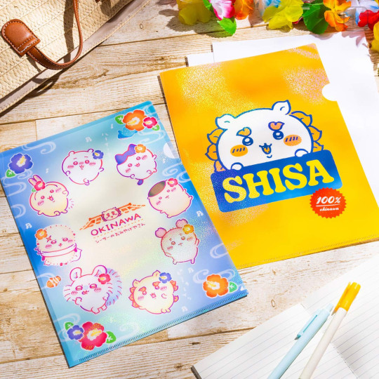 Japan Chiikawa A4 Hologram Clear File - Shisa : Shisa Souvenir Shop - 2