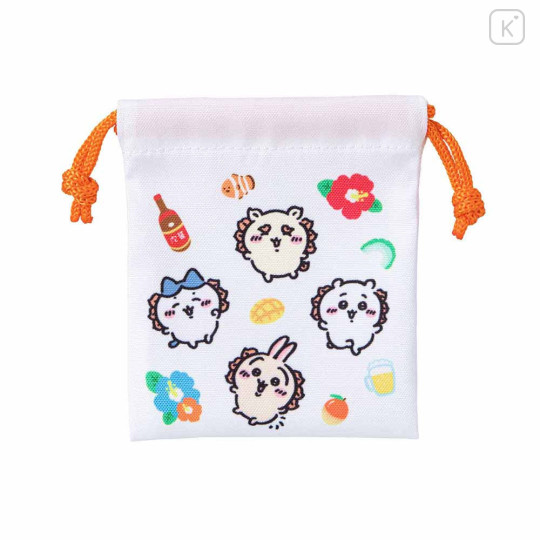 Japan Chiikawa Mini Drawstring Bag Set - Shisa : Shisa Festival - 5