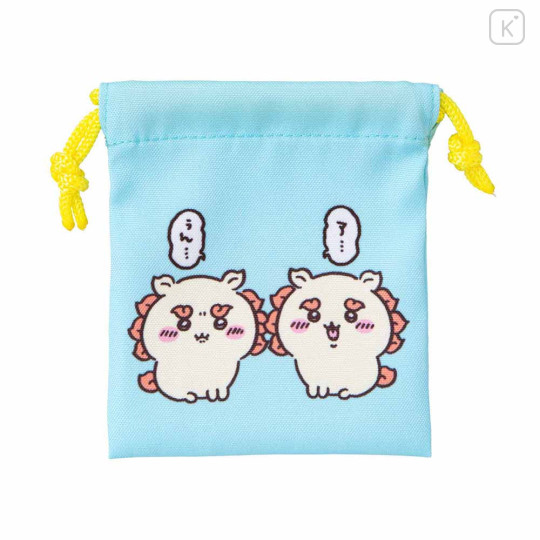 Japan Chiikawa Mini Drawstring Bag Set - Shisa : Shisa Festival - 7
