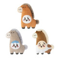 Japan Chiikawa Plush Badge Set - Chiikawa & Hachiware & Usagi : Become a Horse - 4