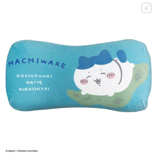 Japan Chiikawa Mini Relax Pillow - Hachiware - 1