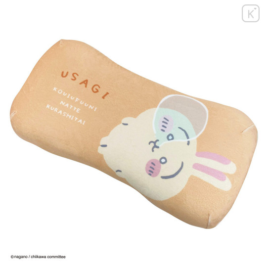 Japan Chiikawa Mini Relax Pillow - Usagi - 7