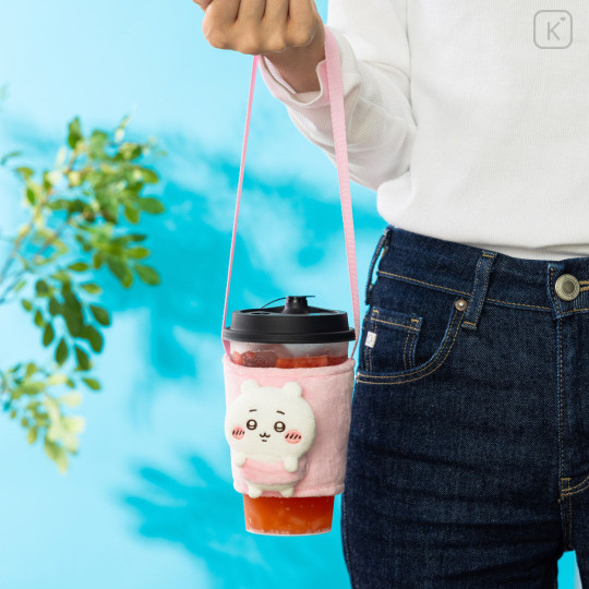Japan Chiikawa Drink Cup Holder - Usagi - 3