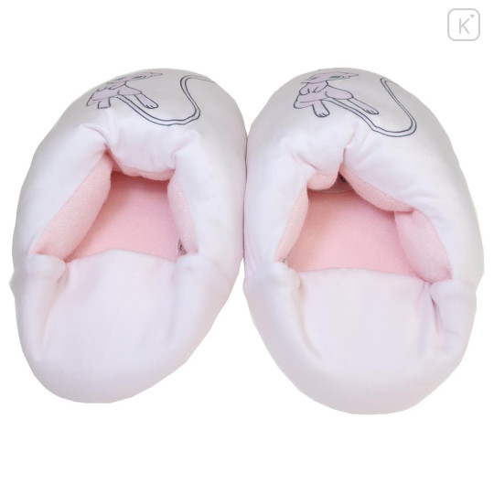 Japan Pokemon Fluffy Room Slippers - Mew - 2