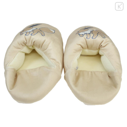 Japan Pokemon Fluffy Room Slippers - Eevee - 2